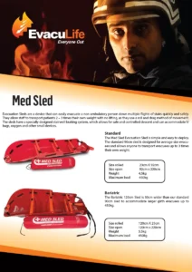 Med Sled Evacuation Sleds And Toddler Infant Inserts