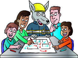 Fire Safety Planning with Hip Hop the Fire Safety Kangaroo
