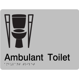 Gender Neutral Ambulant Toilet Sign