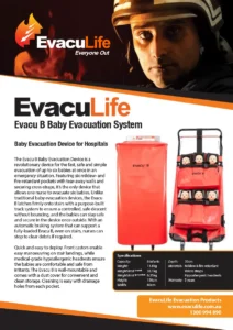 Evacu B-Baby Evacuation System NICU SBCU