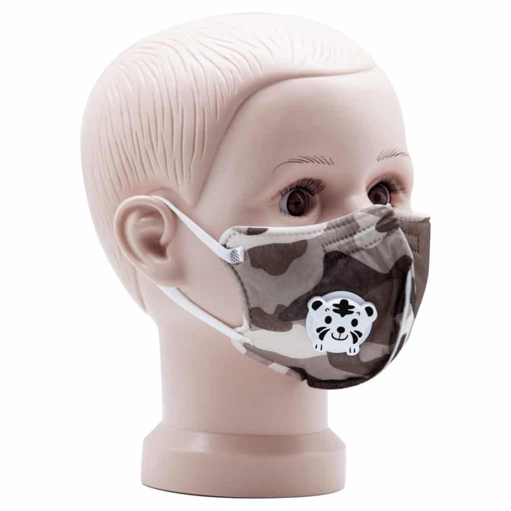 Child Size N95 Mask Pattern