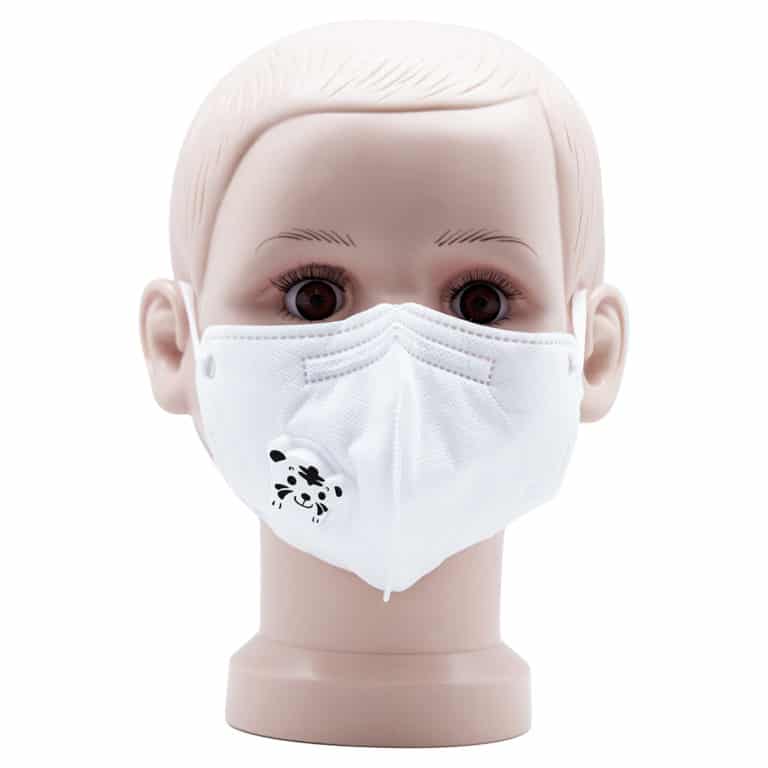 Child N95 Mask designed for children Coronavirus Covid 19 Colour White