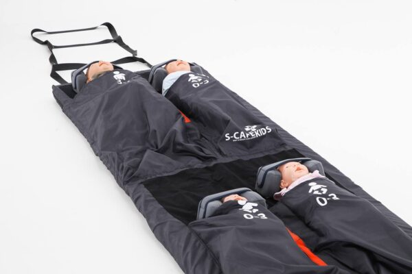 S-CAPEKIDS-Evacuation-Mattress-Sled-With-Babies