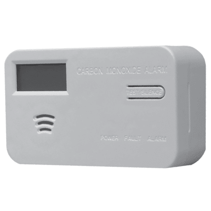 Carbon Monoxide Alarm Photoelectric, 9VBattery, Display