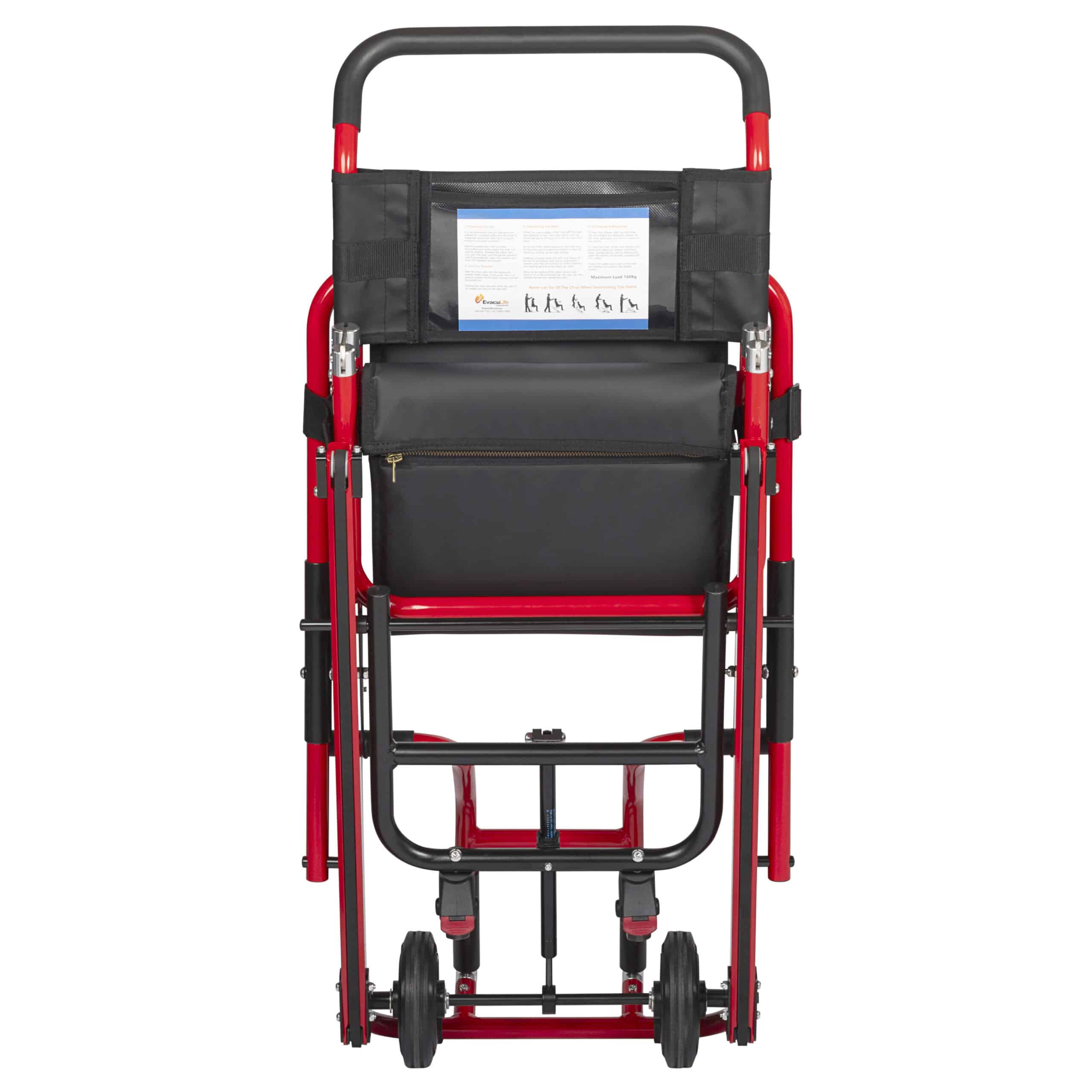 Carry II Evacuation Chair Folded Back